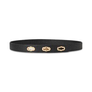 Mulberry Bryn Belt, M, dark green